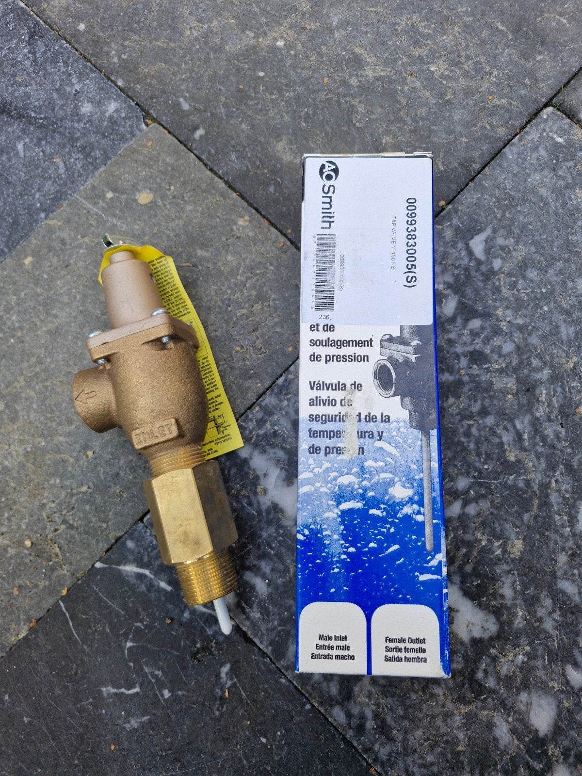 Watts Temperatuur- en Drukbeveiligingsklep, Ophalen of Verzenden, Nieuw, Koper, Overige typen
