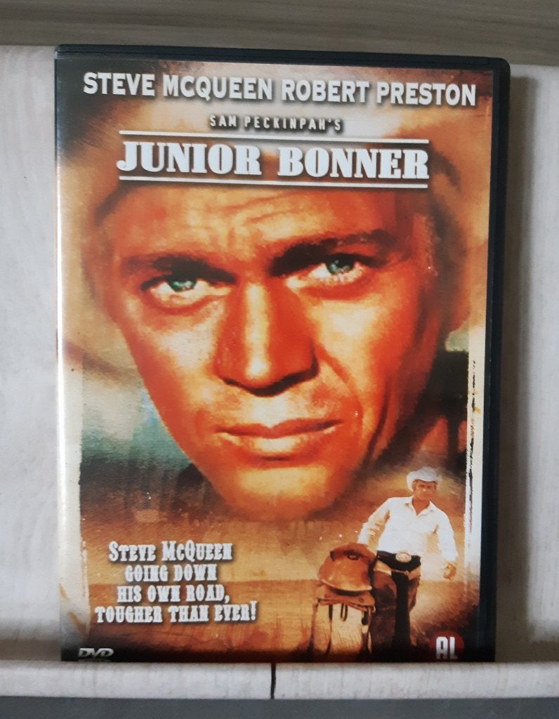 Junior Bonner (1972) klassieker Steve McQueen - Dvd Western, 1960 tot 1980, Alle leeftijden, Ophalen of Verzenden, Zo goed als nieuw