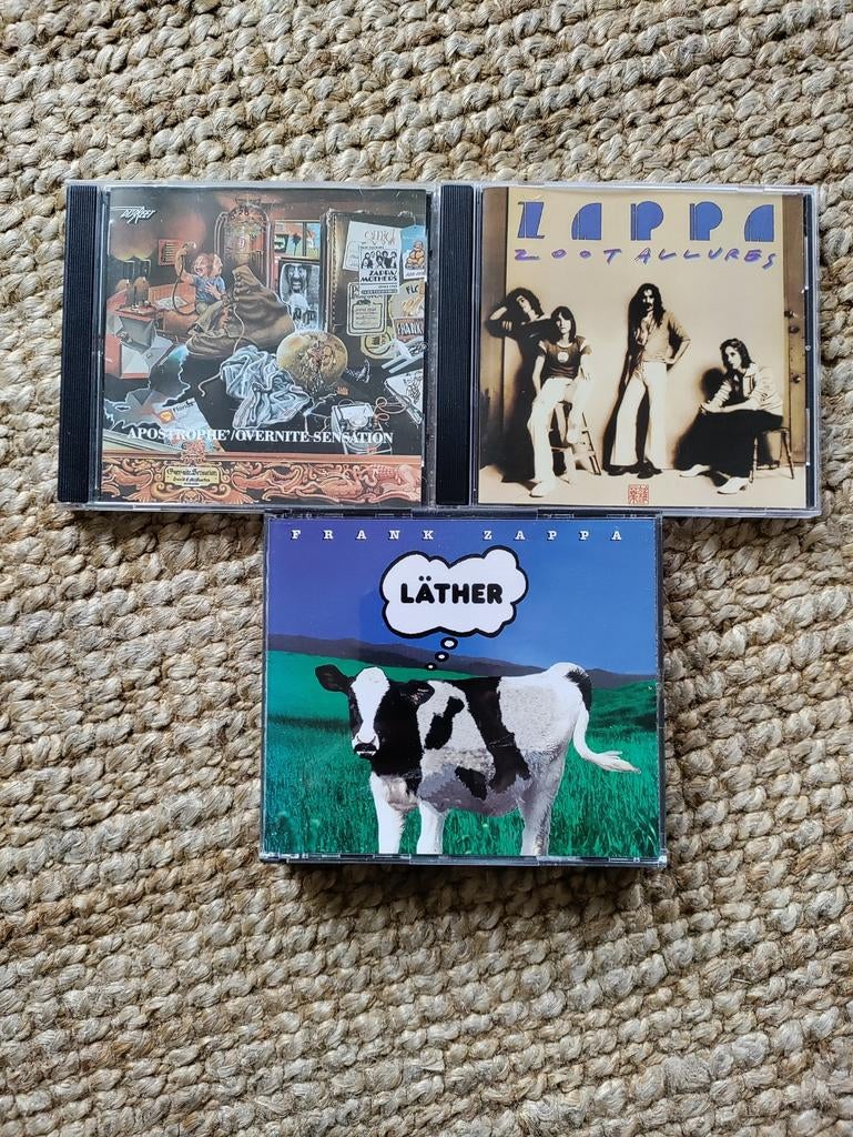 Te koop aangeboden 3 cd’s van Frank Zappa, Ophalen of Verzenden, Gebruikt