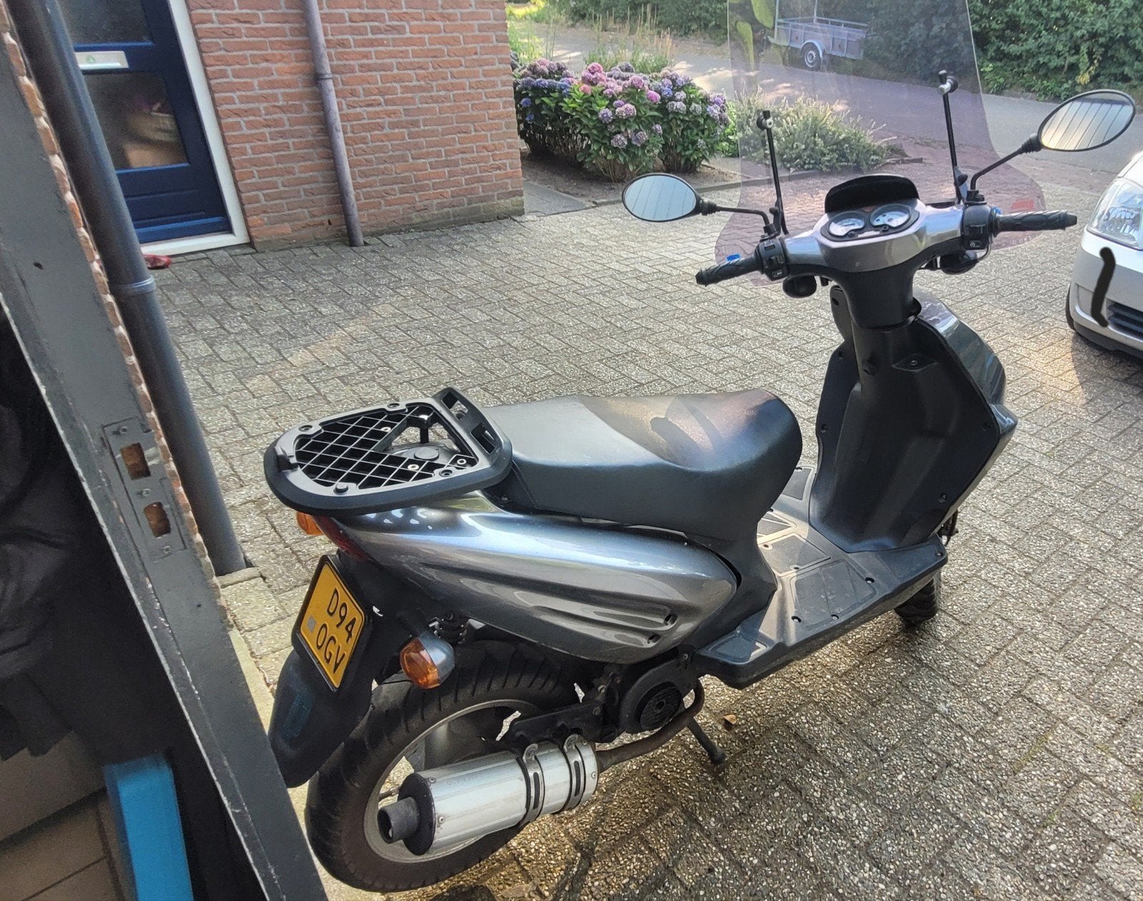 scooter loop of sloop, Ophalen, Gebruikt, Benzine