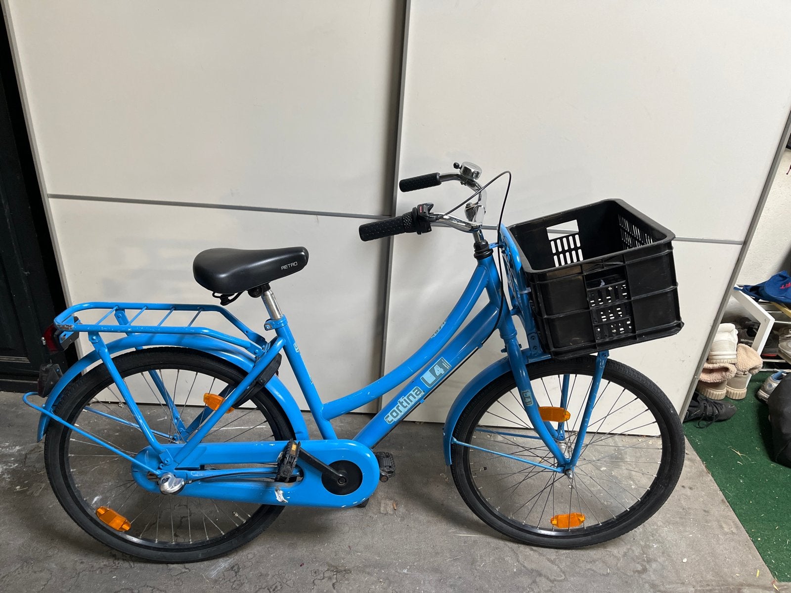 Cortina U4 Transportfiets  24 inch, Terugtraprem, Gebruikt, Versnellingen, Minder dan 47 cm