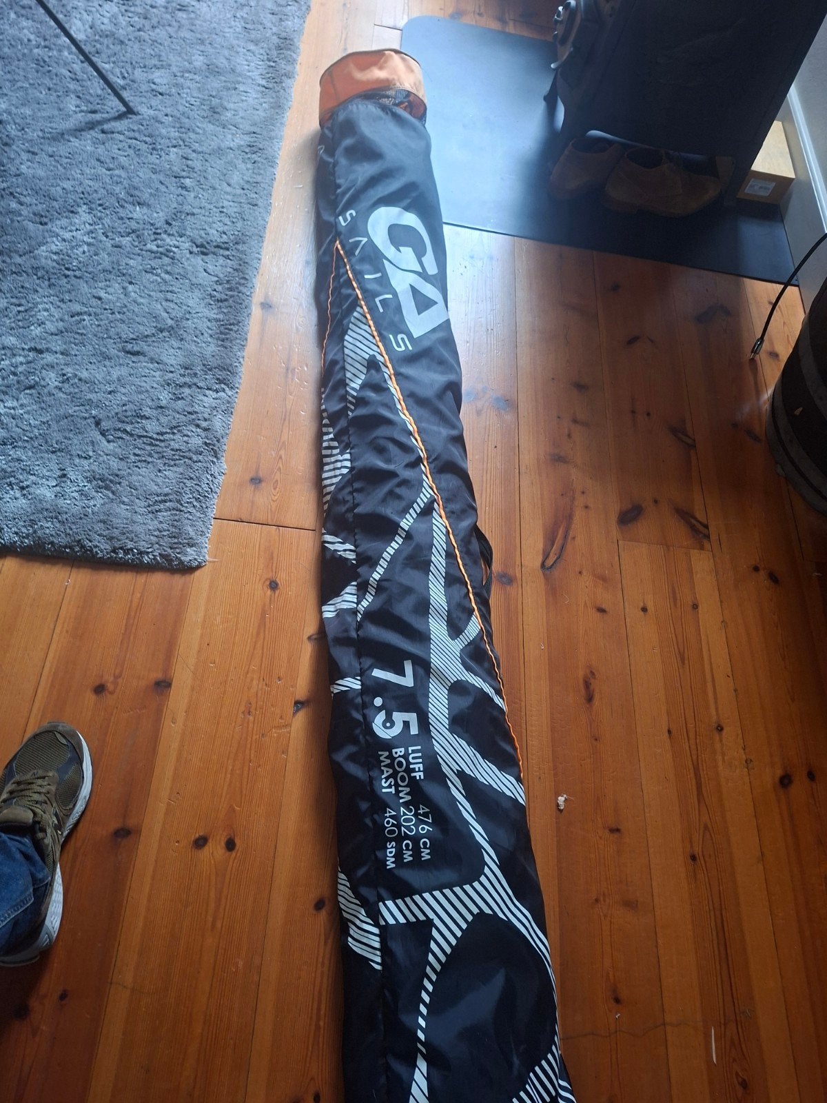 Gaastra surfzeil 7.5m. Cosmic., Watersport en Boten, Ophalen of Verzenden, Gaastra, Zeil, 6.5 m² tot 8 m²