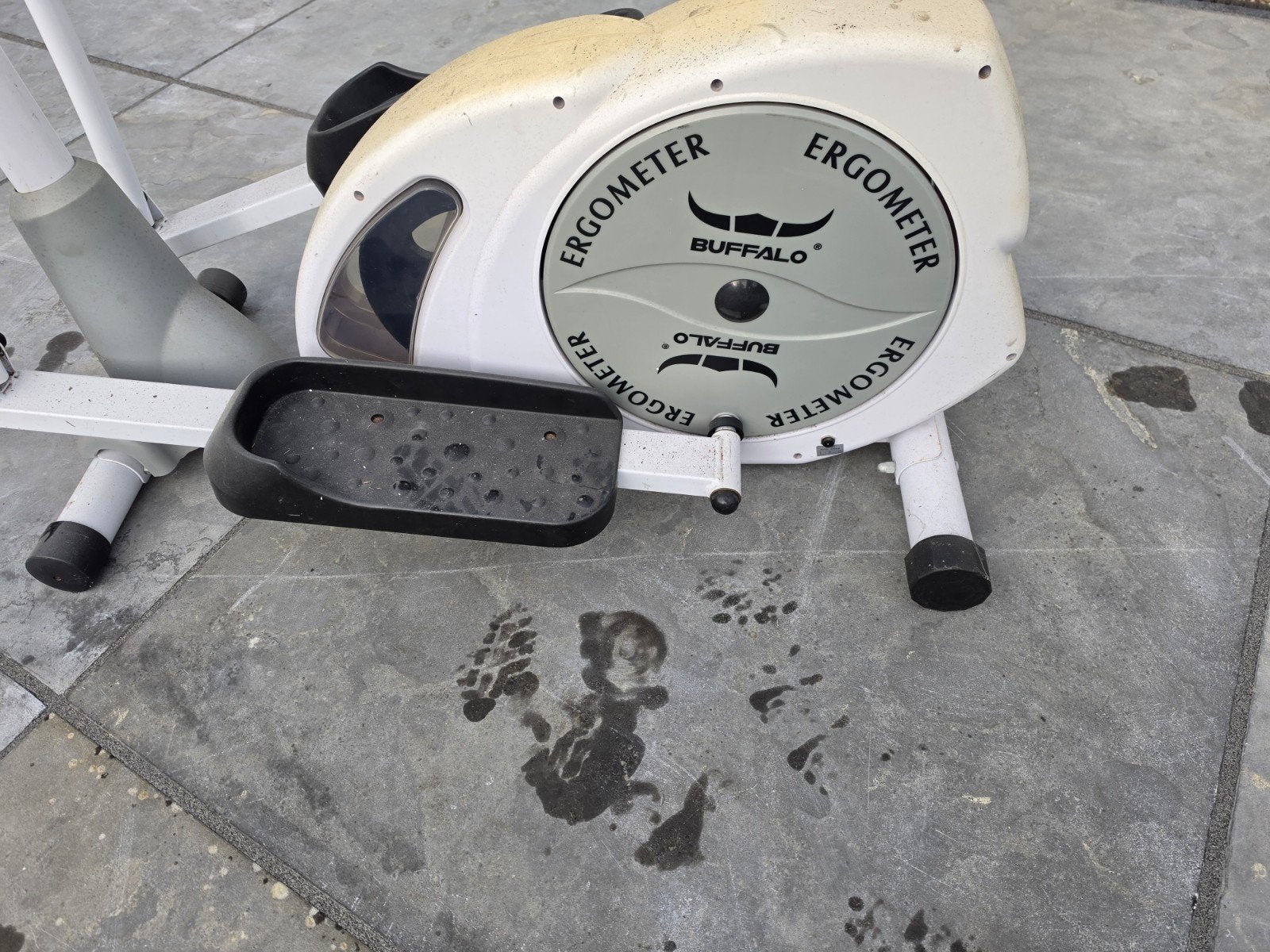 Buffalo Ergometer Crosstrainer - Goede Staat, Ophalen, Gebruikt, Crosstrainer, Metaal