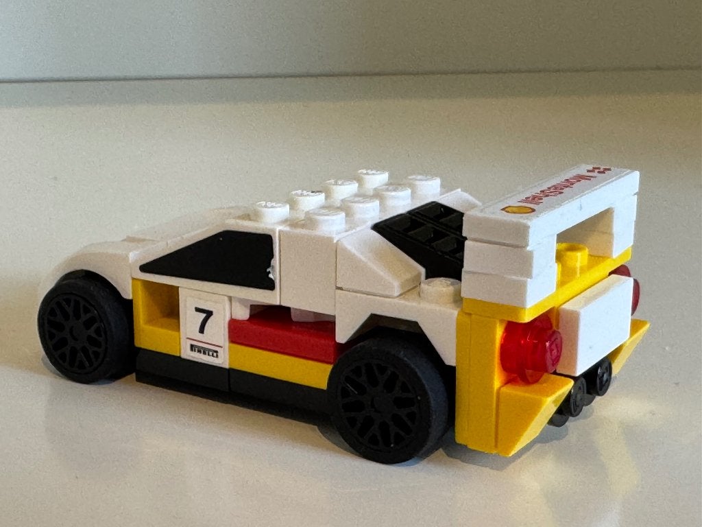 LEGO Shell Ferrari F40 (30192), Overige thema's, Lego, Compleet, Ophalen of Verzenden