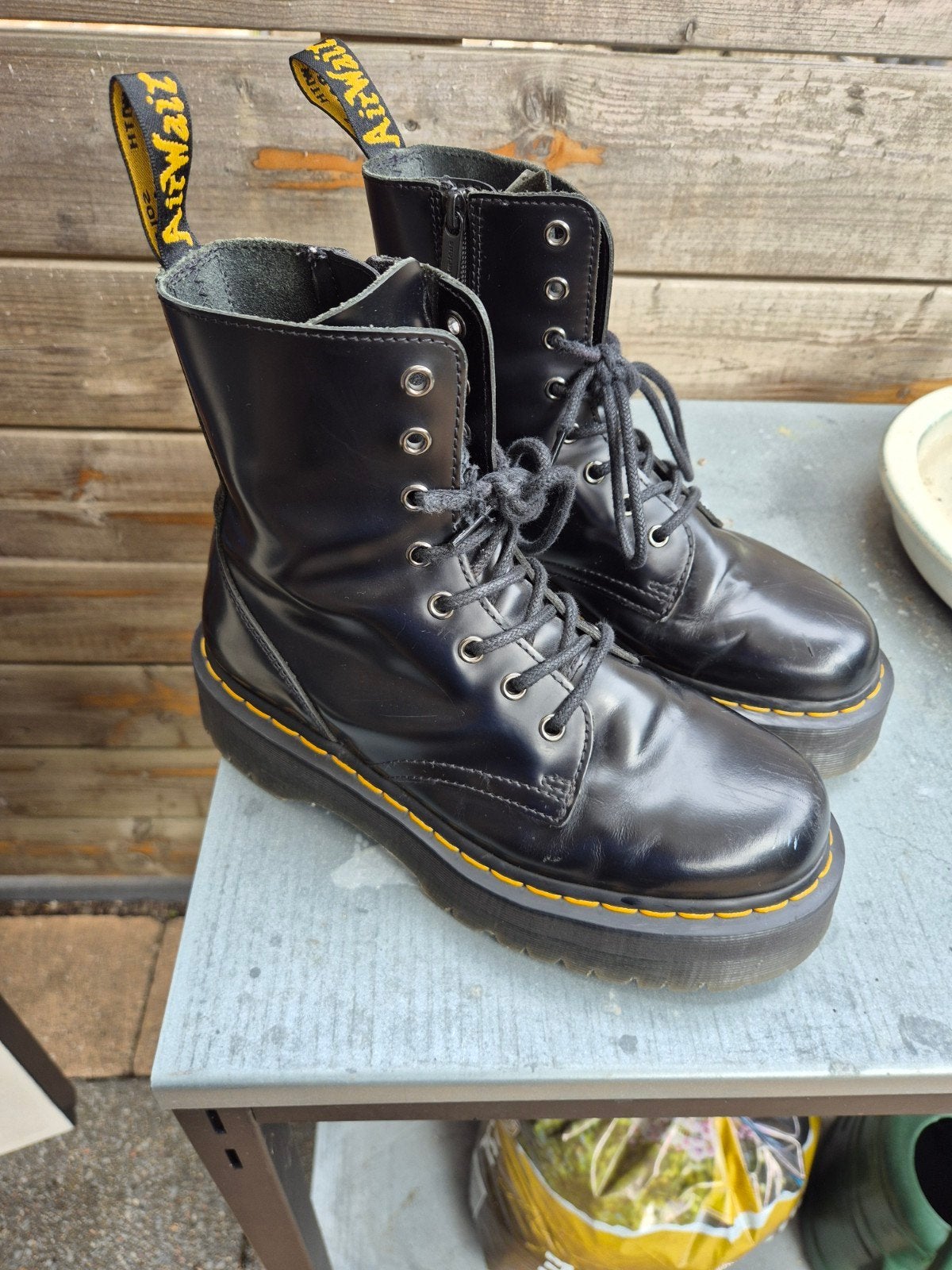 Dr. Martens laarzen, Zwart, Lage of Enkellaarzen, Ophalen of Verzenden, Dr. Martens
