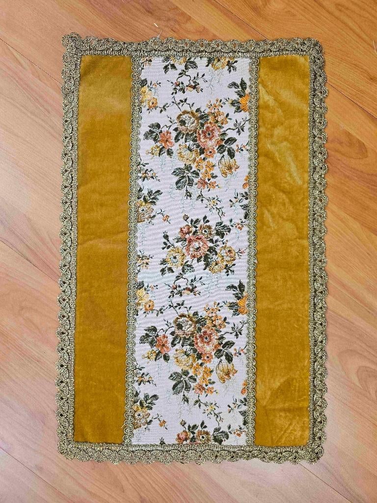 3 Kleine florale kleedjes set, Huis en Inrichting, Stoffering | Tapijten en Kleden, Gebruikt, 50 tot 100 cm, Etten-Leur, DJT@dejuistetoon.eu