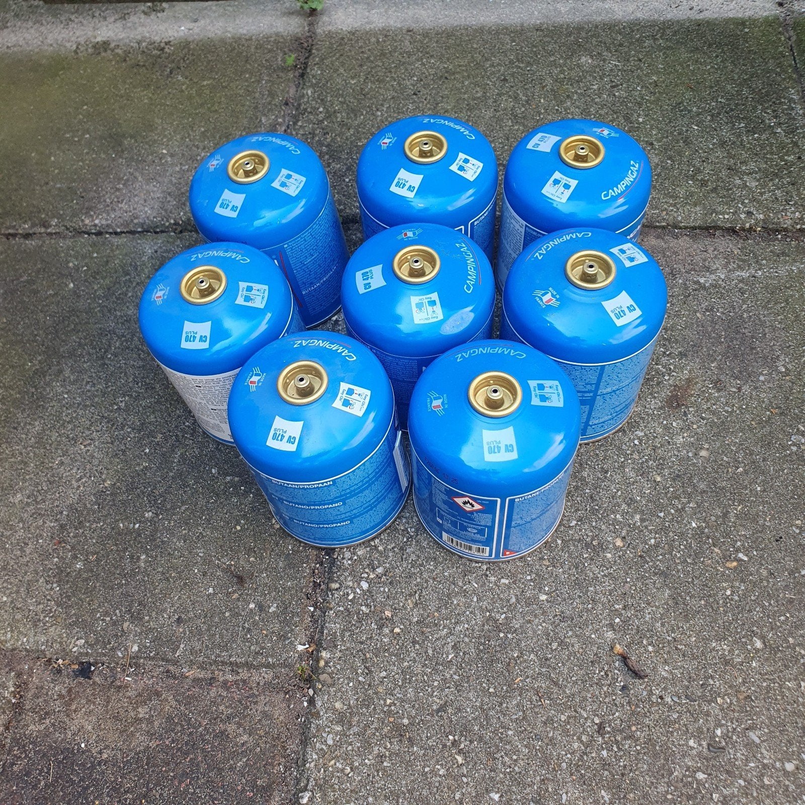 campingaz cv470 gasflessen, Ophalen of Verzenden, Zo goed als nieuw