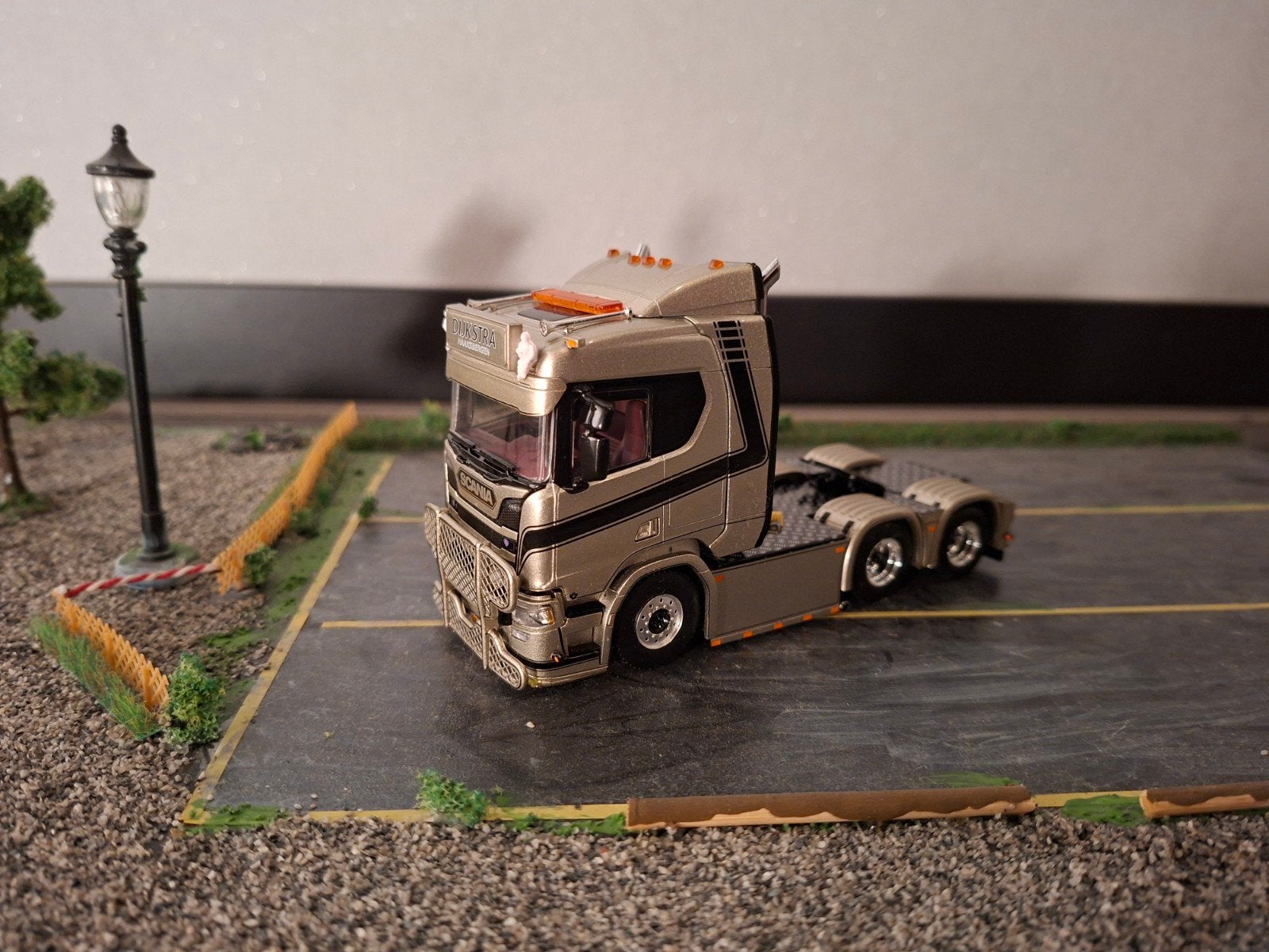 wsi scania trekker Dyksta, Ophalen of Verzenden, Zo goed als nieuw, Bus of Vrachtwagen, Wsi