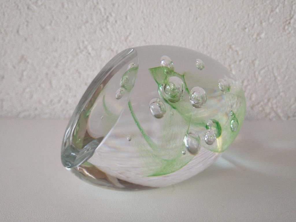 Pfeiffer kristal glas een unieke press-papier gelimiteerd, Antiek en Kunst, Antiek | Glas en Kristal, Ophalen of Verzenden