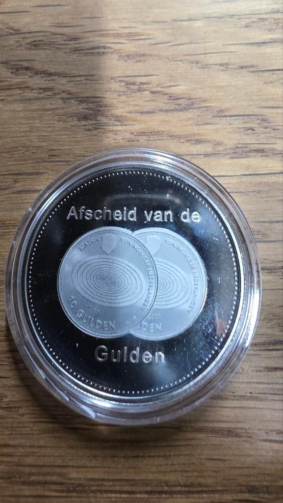 Afscheid van de Gulden munt 2001, Ophalen of Verzenden, Koningin Beatrix, Overige waardes, Losse munt
