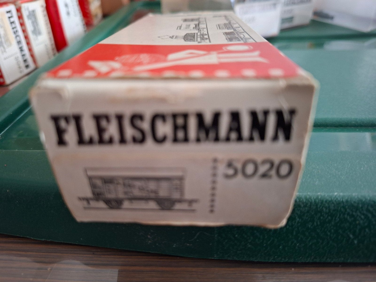 Fleischmann HO 5020 wagon Seefische blik, Gelijkstroom, Fleischmann, Wagon, Ophalen of Verzenden
