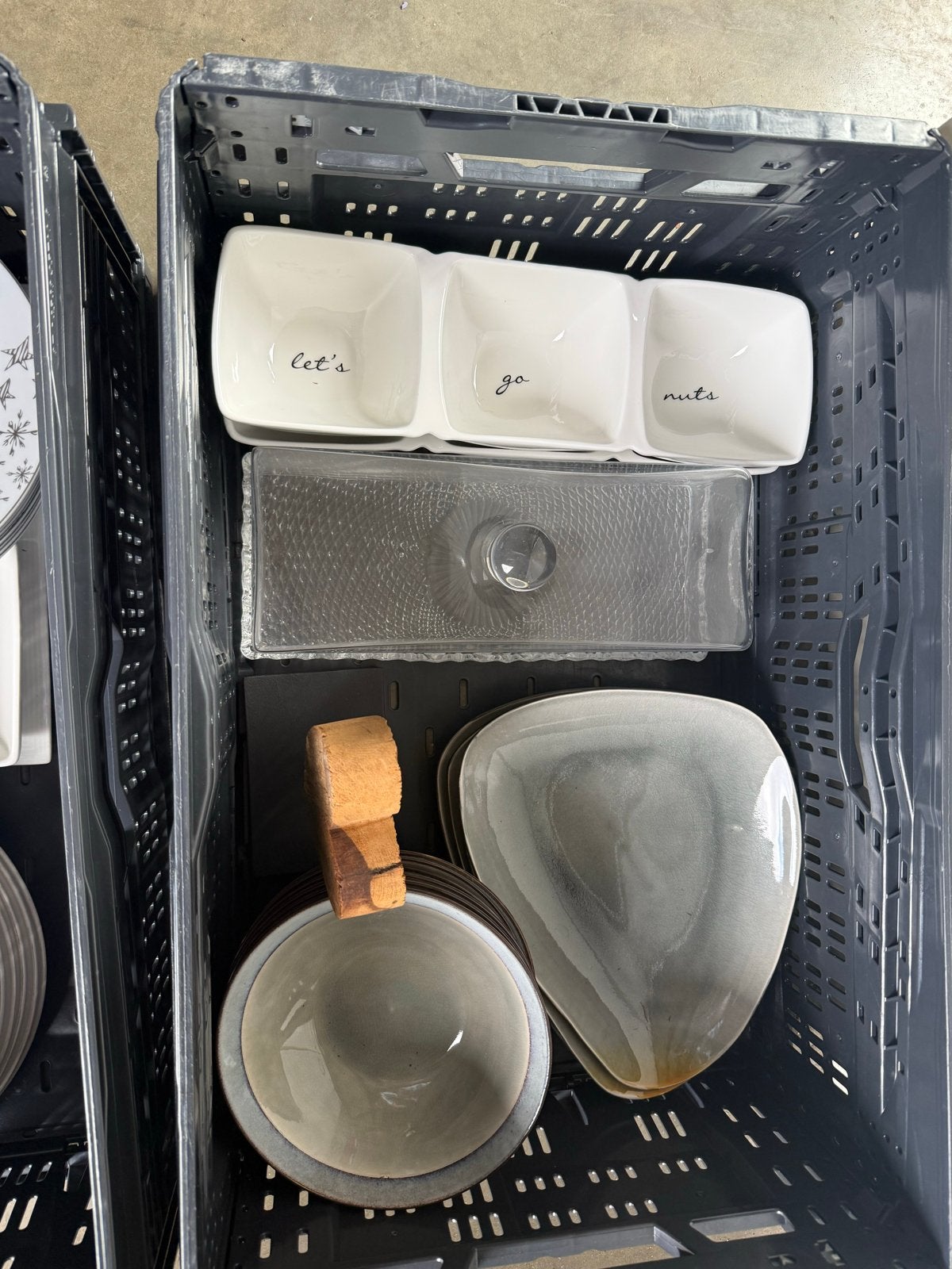 Diverse serviesgoed en schalen - Gebruikt, Huis en Inrichting, Keuken | Servies, Ophalen, Gebruikt, Keramiek, Bord(en)
