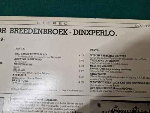 Lp jongerenkoor breedenbroek-dinxperlo, Ophalen of Verzenden