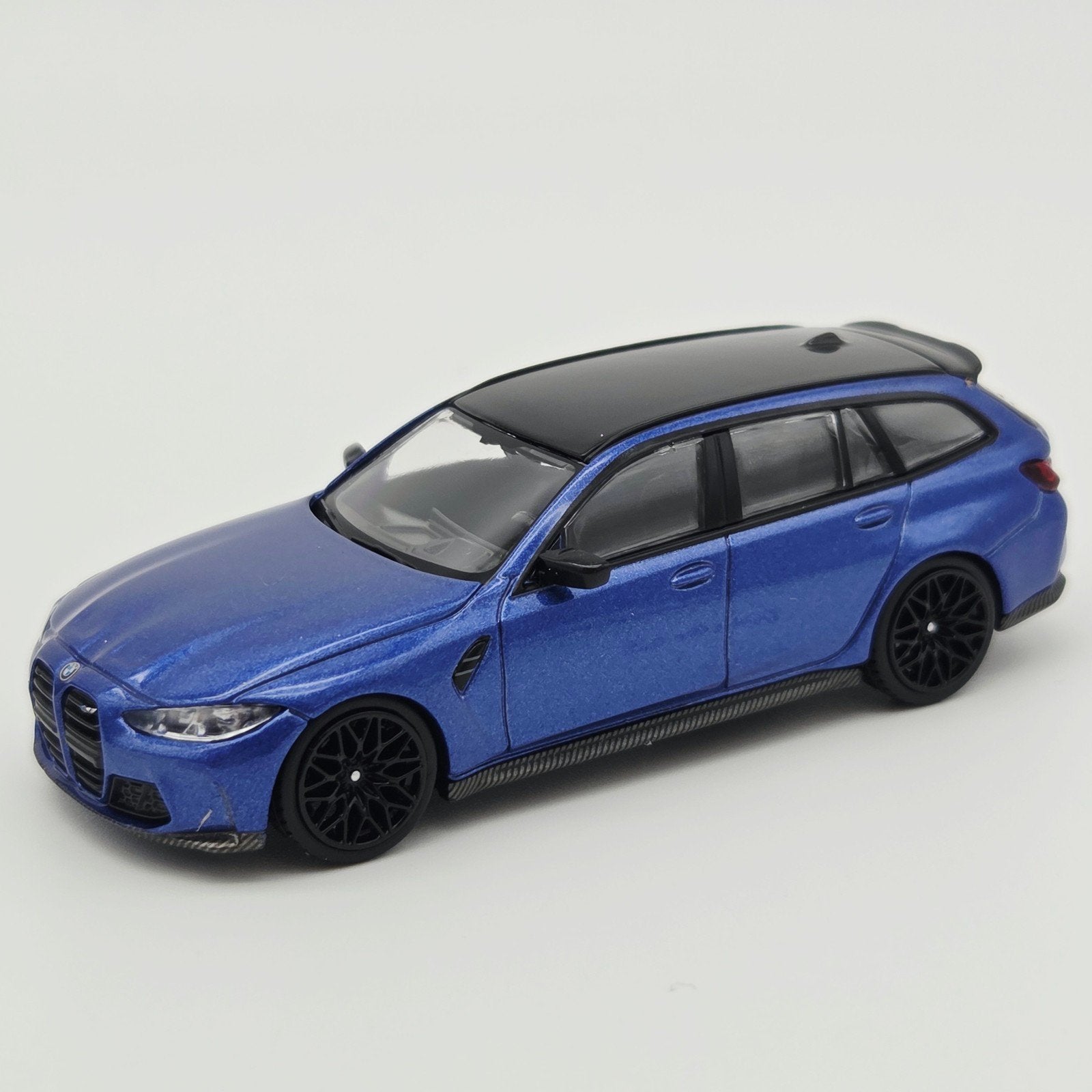 Mini Gt – 2023 BMW M3 Touring Competition Portimao, blue met, Mymodelcar@outlook.com, Auto, Ophalen of Verzenden, Mini gt
