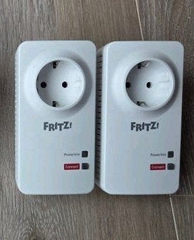Fritz!Powerline Adapter Set 1220 Fritzbox (2 Adapters), Ophalen, Zo goed als nieuw, Fritz!