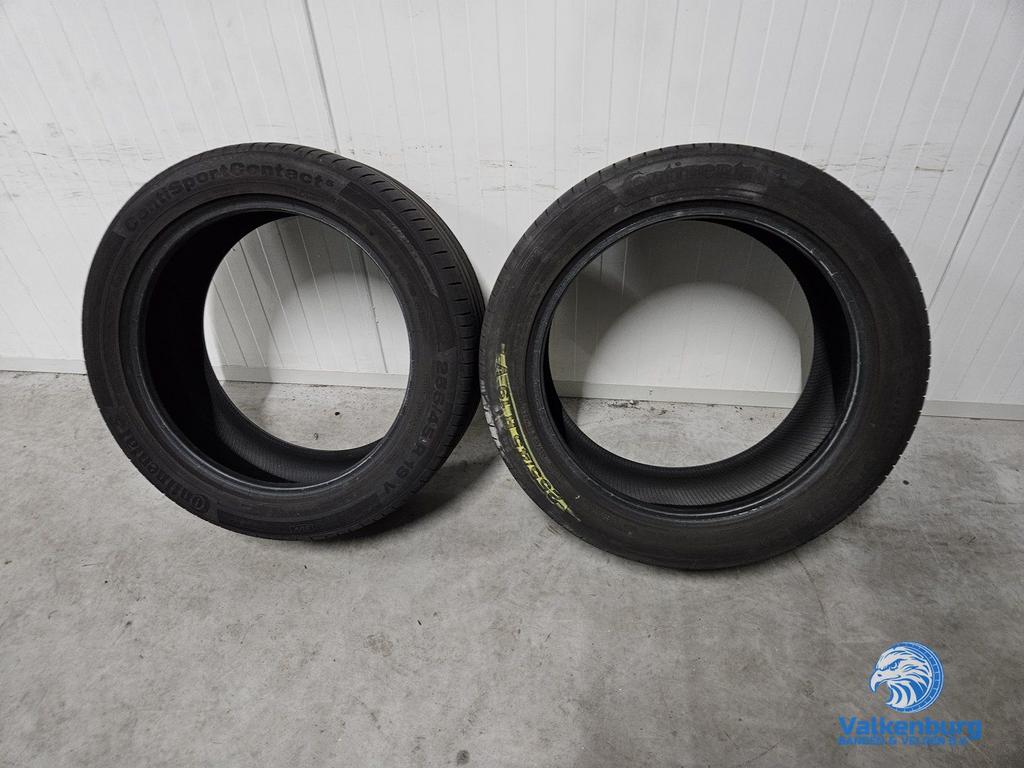 Zomerbanden 255/45R19 Continental ContiSportContact 5, 19 inch, Gebruikt, 255 mm, -