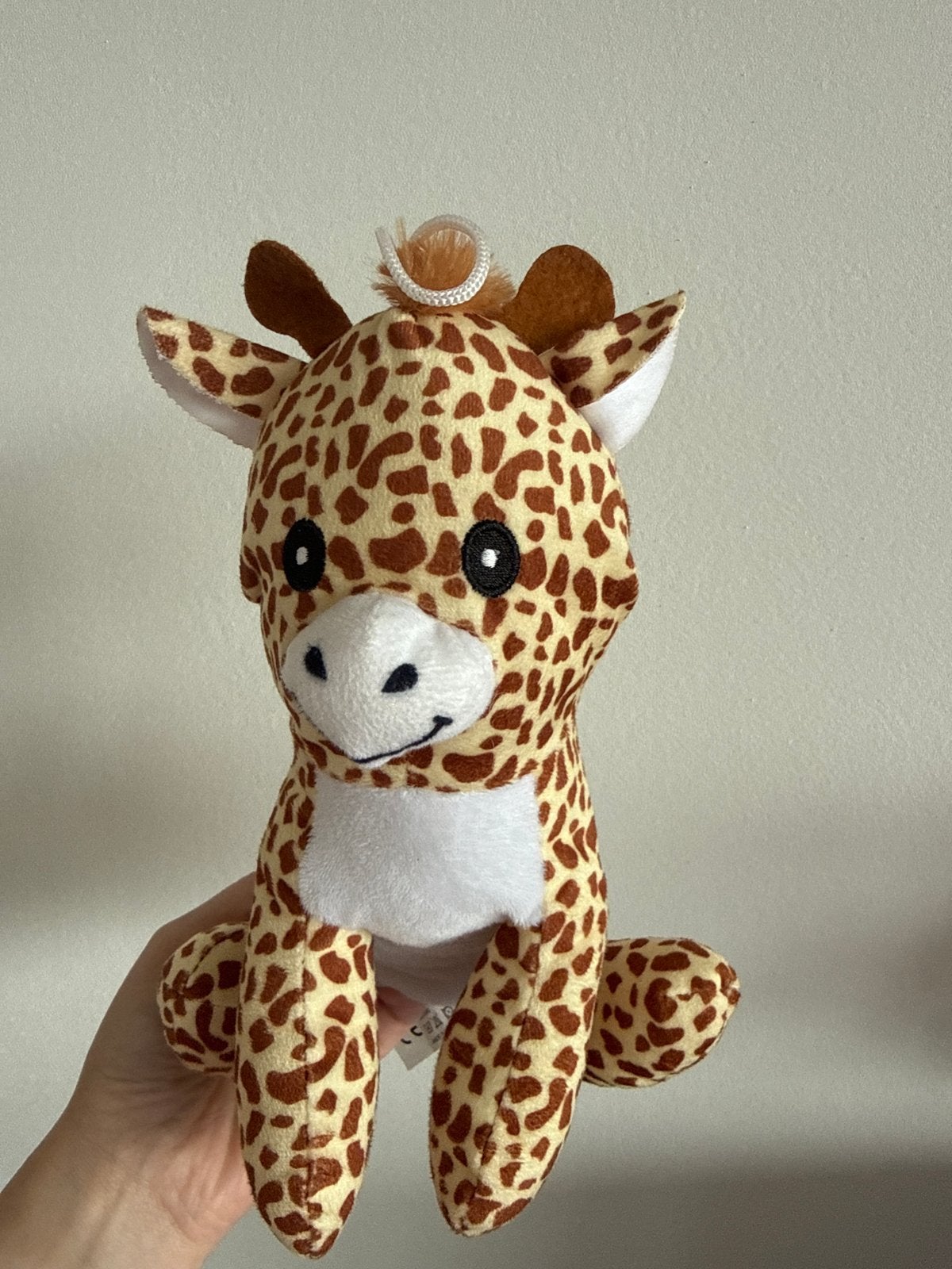 Leuke knuffels: Giraf, Zebra en Zeepaardje, Giraf, Verzenden, Zo goed als nieuw, Klein (minder dan 20 cm)