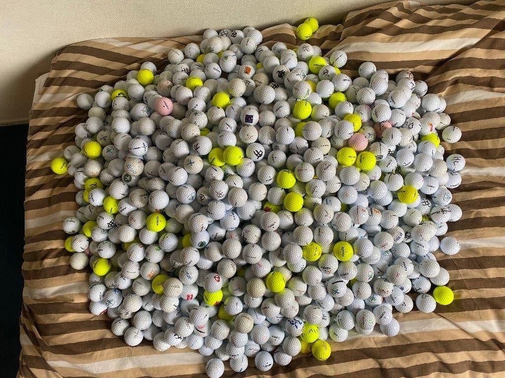 Golfballen gebruikt - Pinnacle, Sport en Fitness, Ophalen, Gebruikt, Bal(len), Overige merken