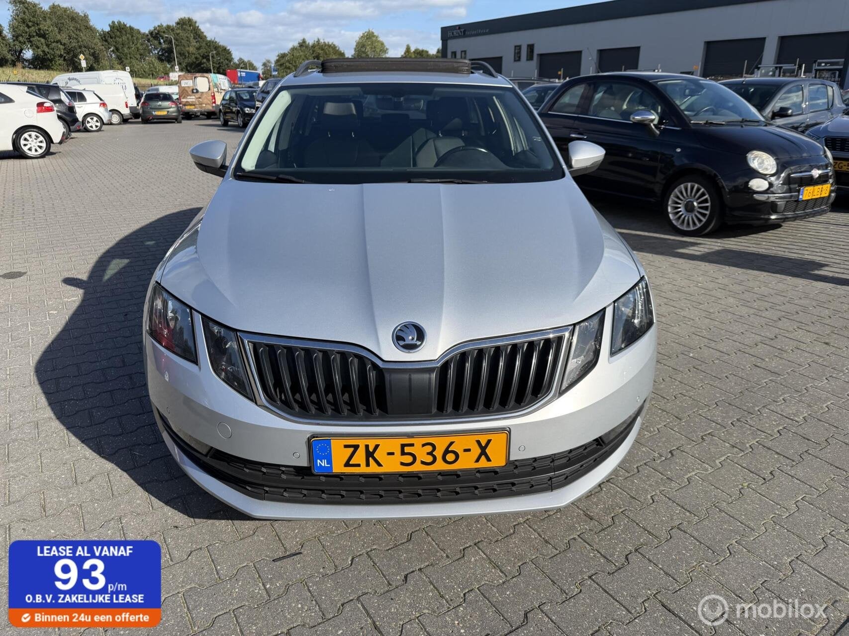 Skoda Octavia Combi 1.6 TDI Greentech automaat, Auto's, Euro 6, 4 cilinders, 116 pk, Origineel Nederlands