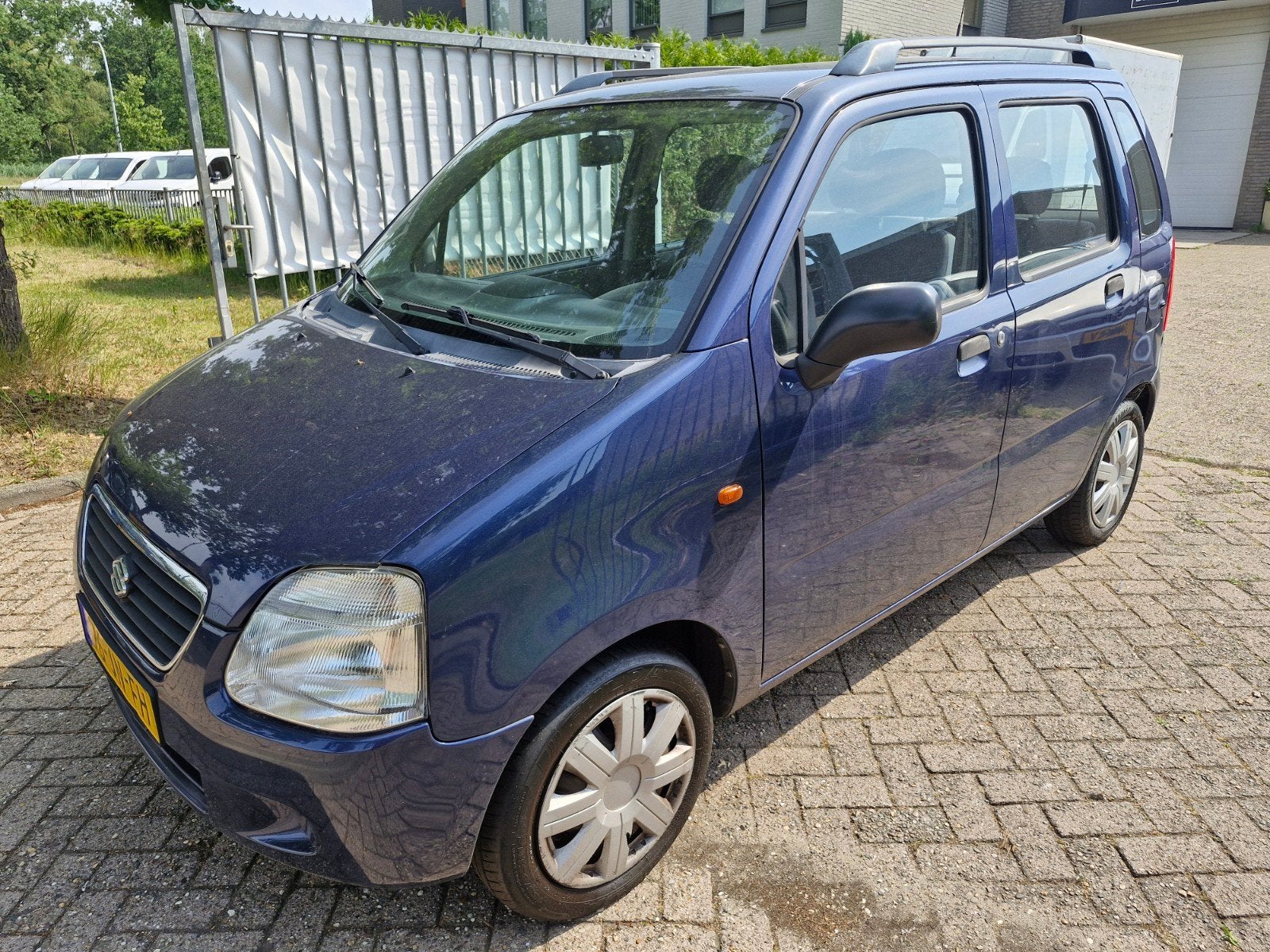 Suzuki Wagon R+ 1.0 2002 Blauw, Auto's, Voorwielaandrijving, 53 pk, 31 €/maand, Origineel Nederlands