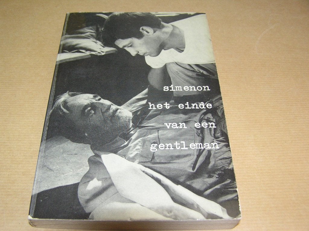  Het Einde van een Gentleman -Georges Simenon, Gelezen, België, Ophalen of Verzenden, Georges Simenon