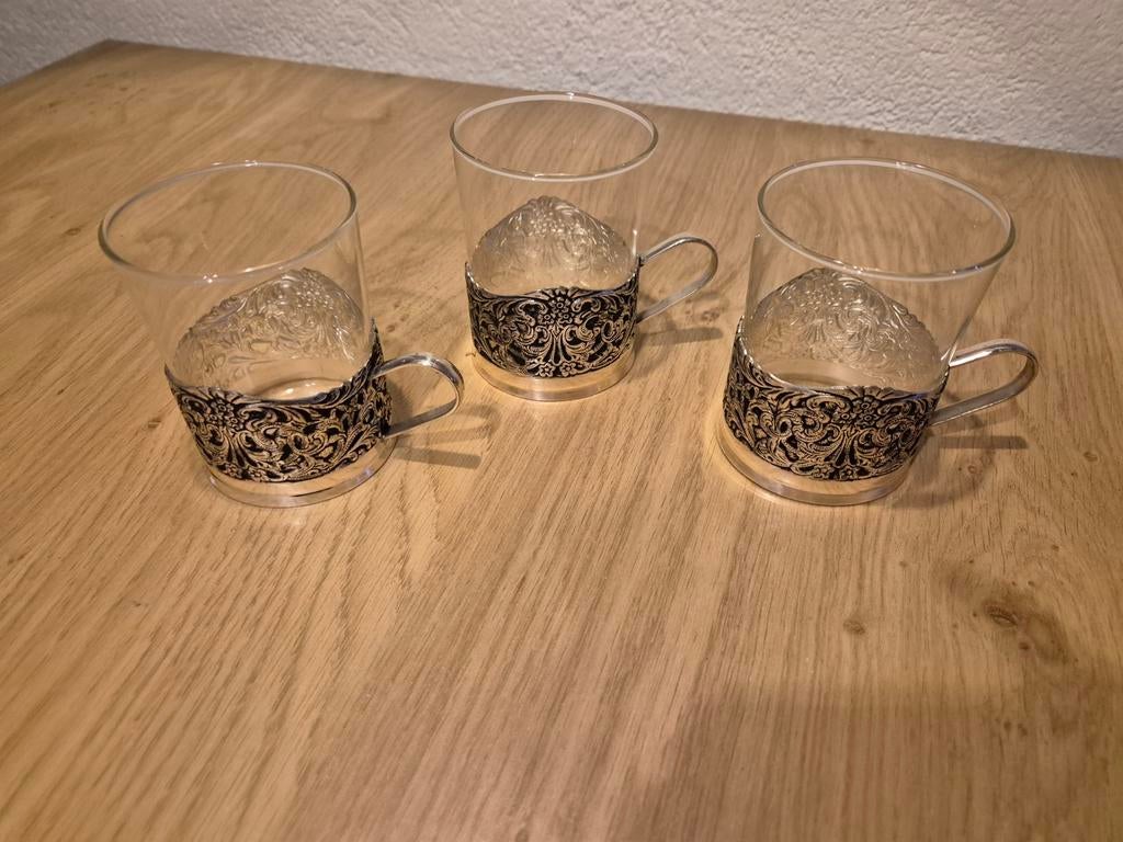 Hooikaas theeglazen., Ophalen of Verzenden
