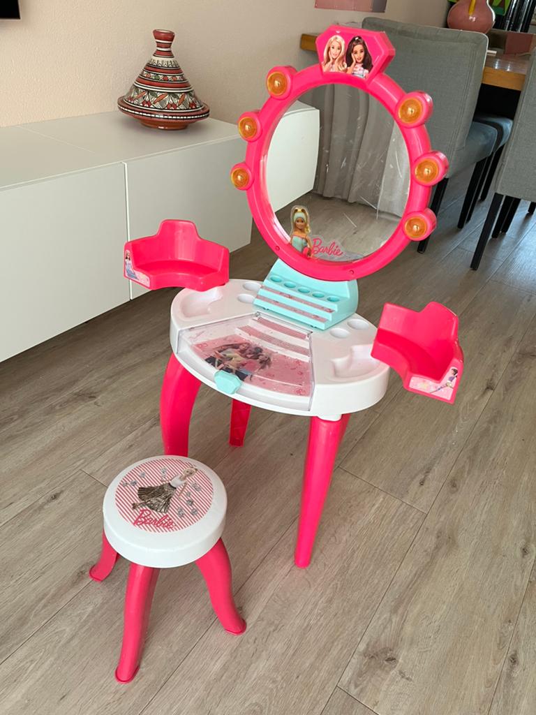 Kaptafel barbie, Ophalen of Verzenden, Gebruikt