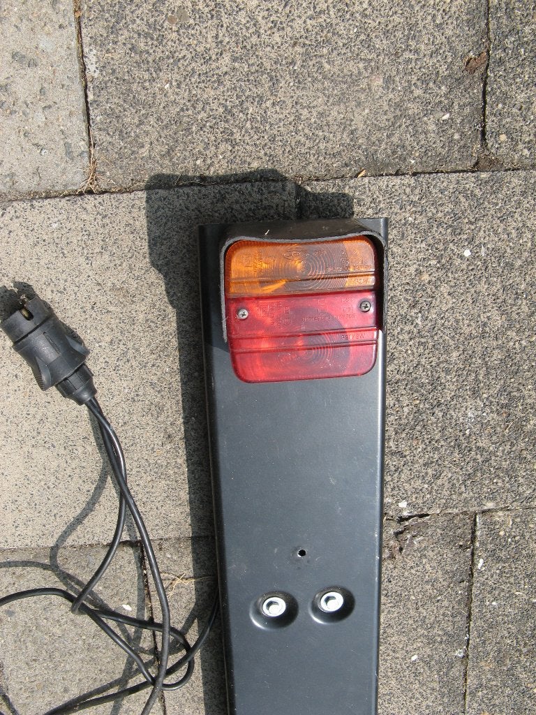 Lichtbak Spinder voor fietsendrager of aanhangwagen, Ophalen, Zo goed als nieuw, Trekhaakdrager