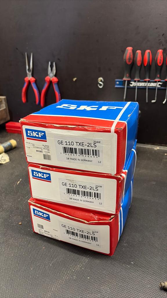 3x nieuw skf lager GE 110 TXE-2LS, Ophalen of Verzenden, Zo goed als nieuw
