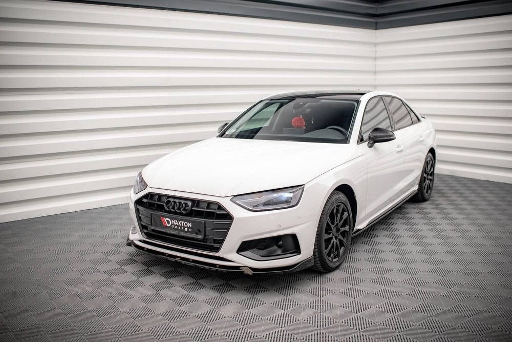 Voorlip spoiler sideskirt diffuser achterlip Audi A4 B9 19+, Ophalen of Verzenden