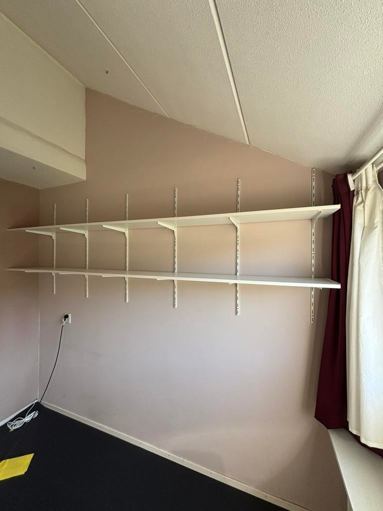 Robuuste wandplank schappen, Ophalen, Gebruikt