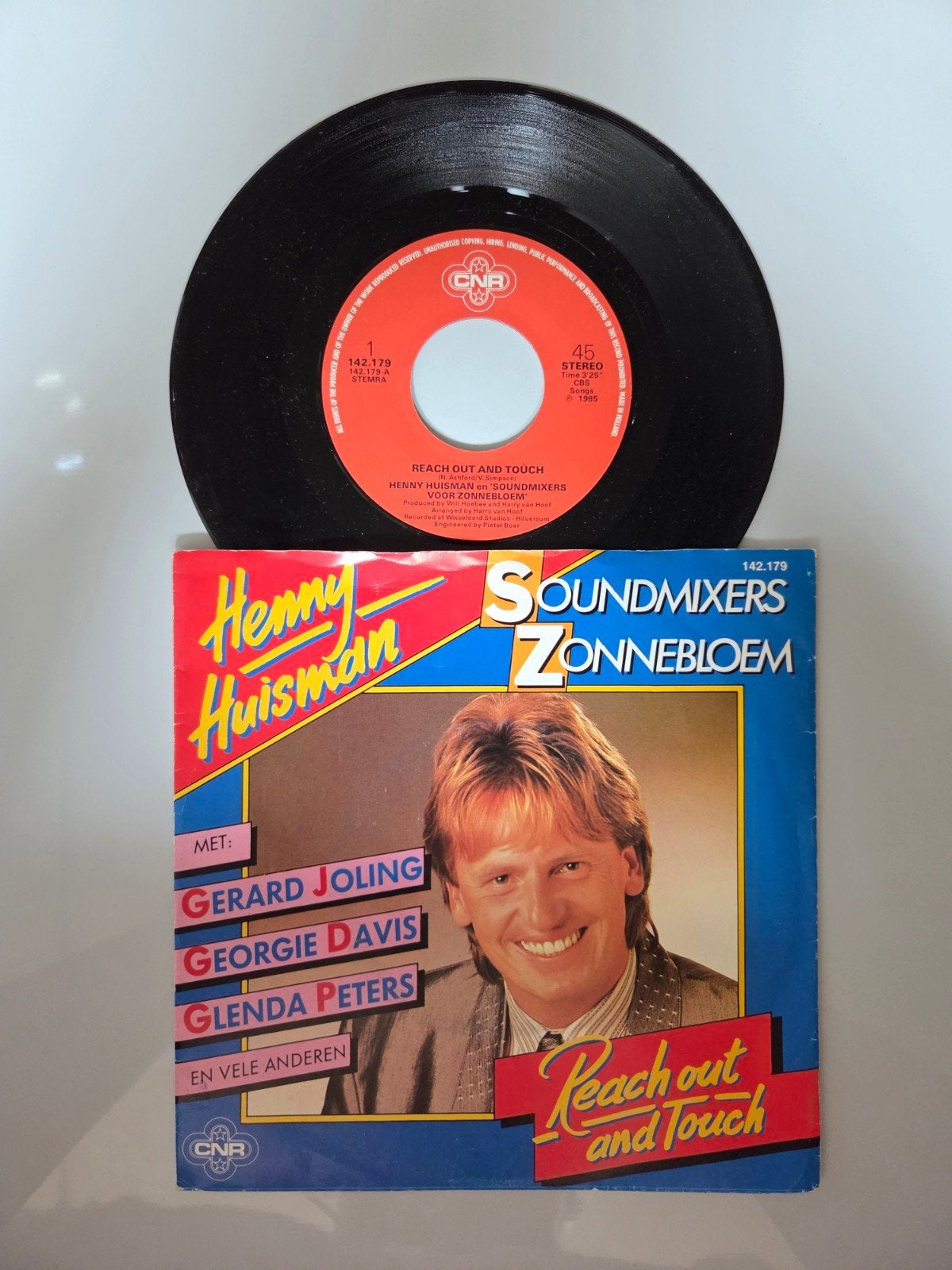 Henny Huisman - Reach out and touch, Cd's en Dvd's, Vinyl Singles, Ophalen of Verzenden, Gebruikt, 7 inch, Pop