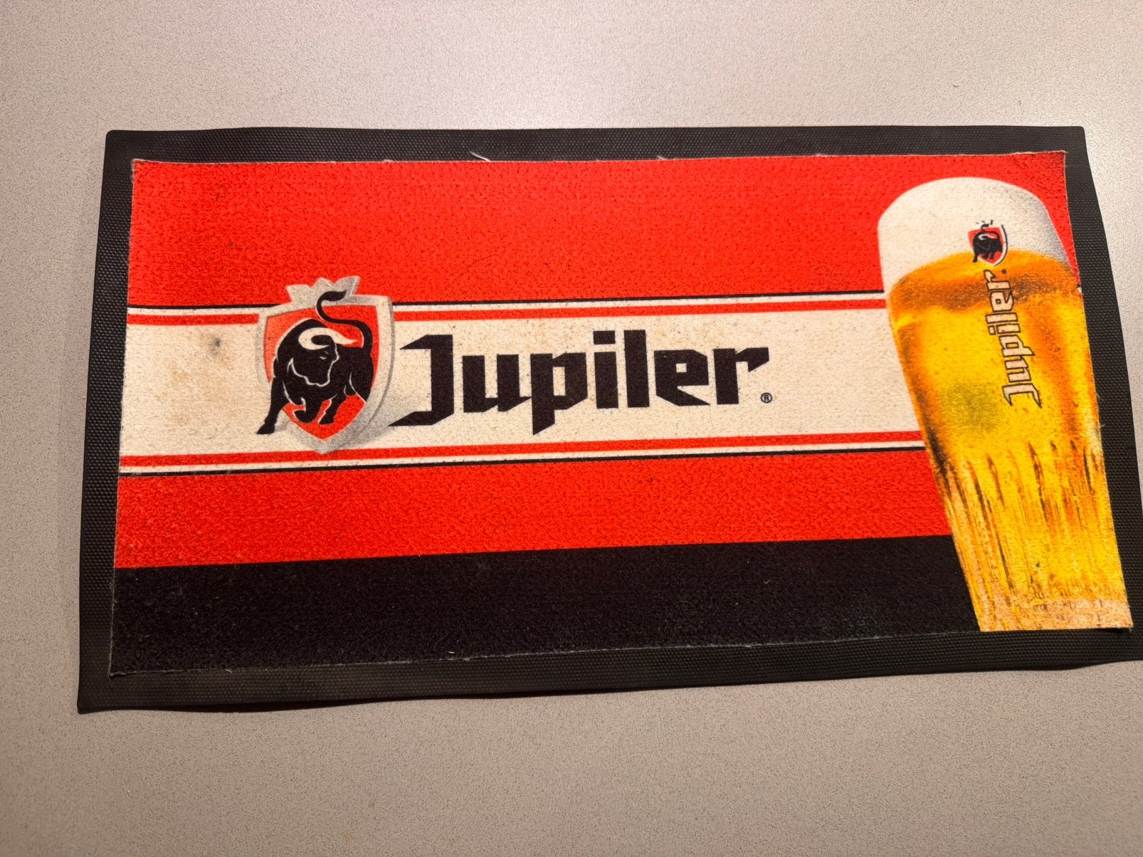 Jupiler biermatjes, Ophalen of Verzenden, Zo goed als nieuw, Lichtbak of (neon) lamp
