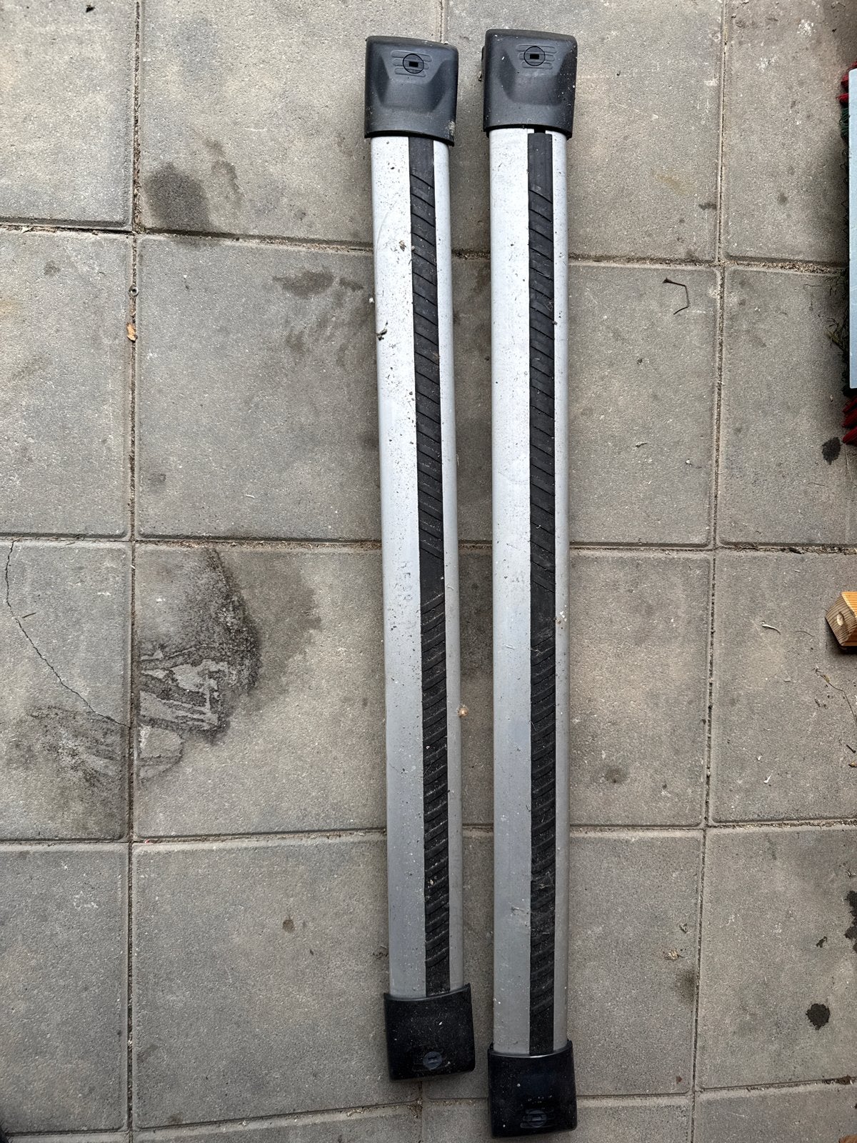 Originele Volvo XC70/V70 dakdragers 2007-2015, Ophalen, Gebruikt