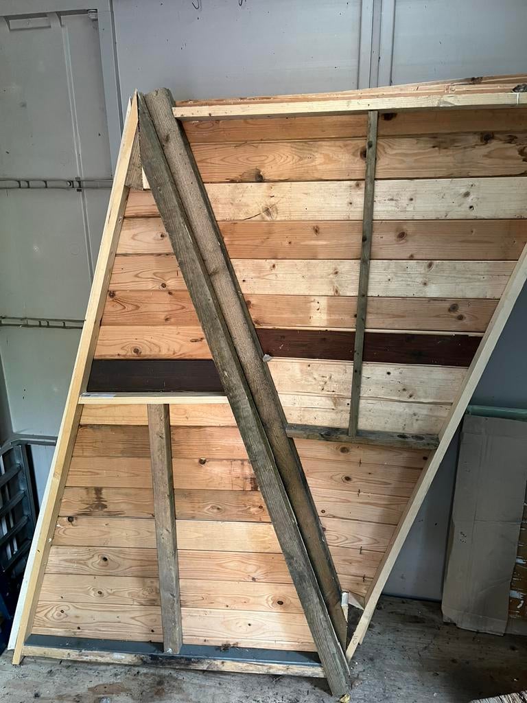 groot houten vlonder 10 hoekig, Ophalen, Nieuw, Hout