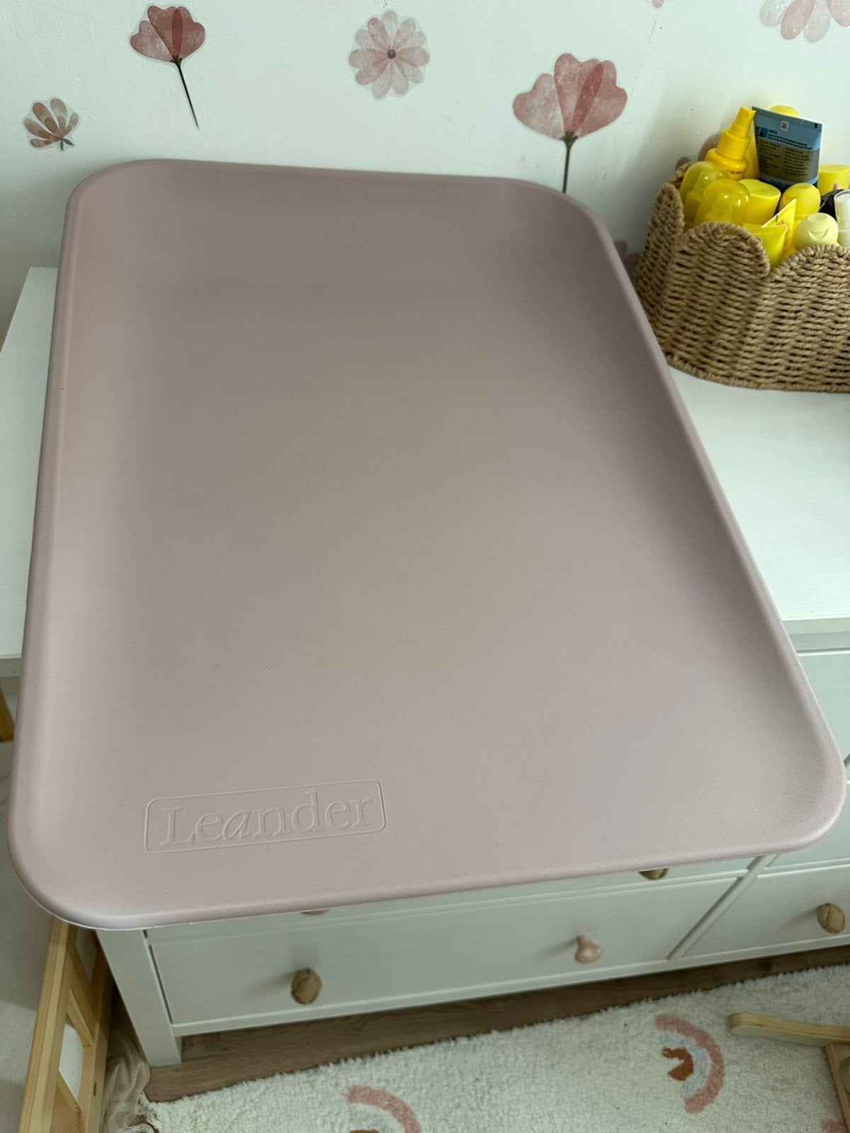 Leander verschoonmat, Ophalen, Zo goed als nieuw, 50 tot 70 cm, 105 cm of meer