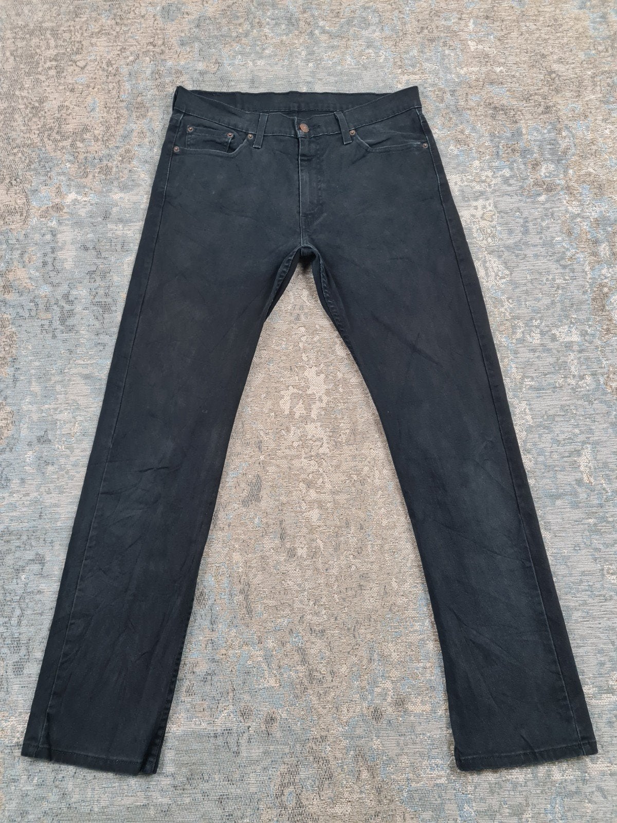Levi's 513 W33 L32 Straight STRETCH Bronno3332 Zwart, Levi's, Ophalen of Verzenden, Zo goed als nieuw, De Ruijterkade 146, 1011 AC Amsterdam