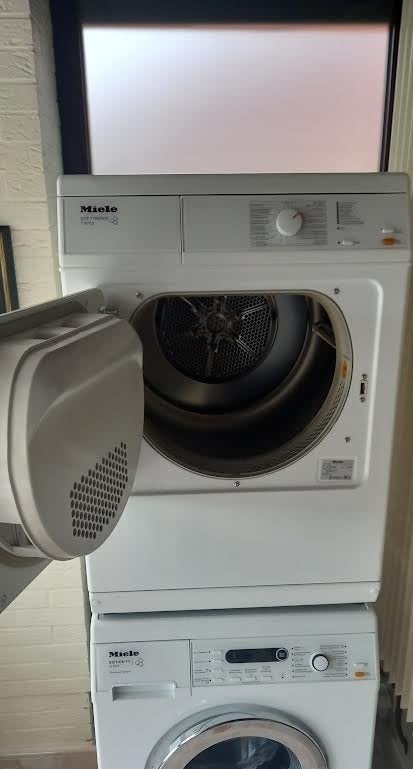 droogkast Miele met luchtafvoer T8703, Ophalen, 6 tot 8 kg, Gebruikt, Luchtafvoer