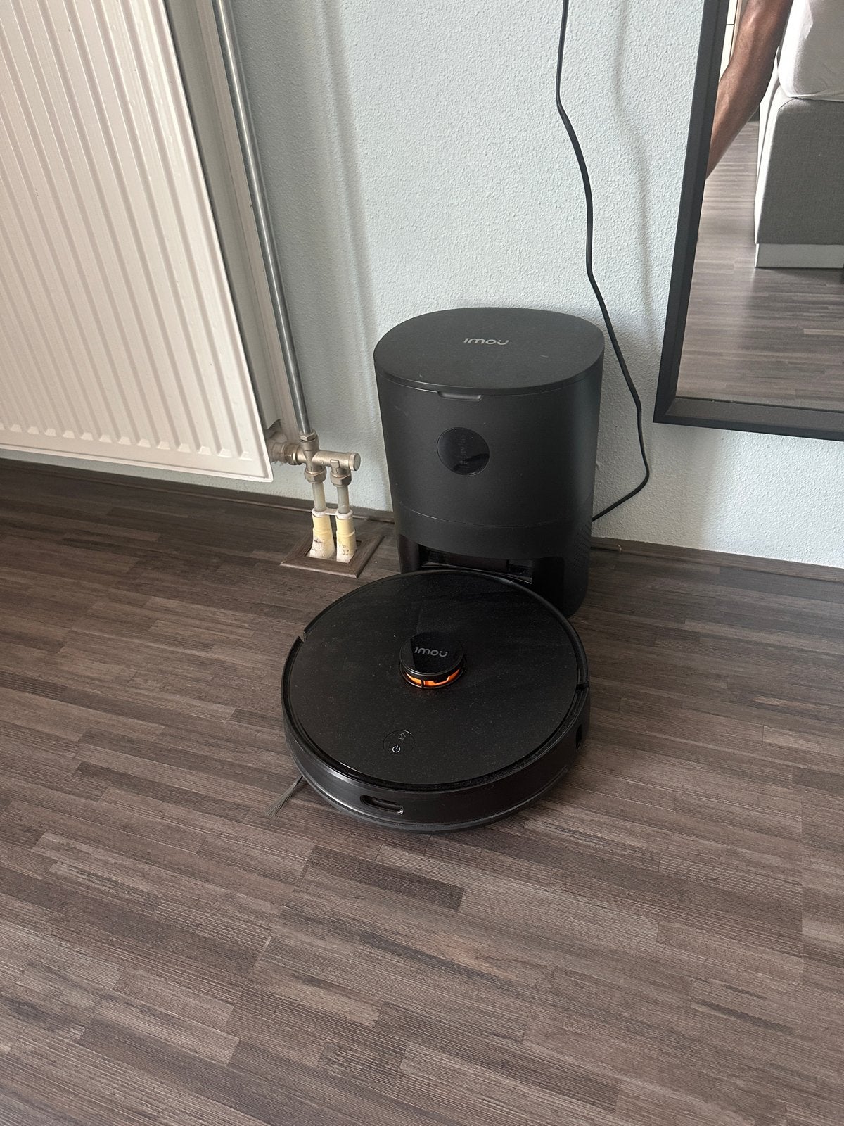 Imou RV1-L11 Robotstofzuiger met zelfleegstation, Overige merken, Automatisch legen, Ophalen of Verzenden, Zo goed als nieuw