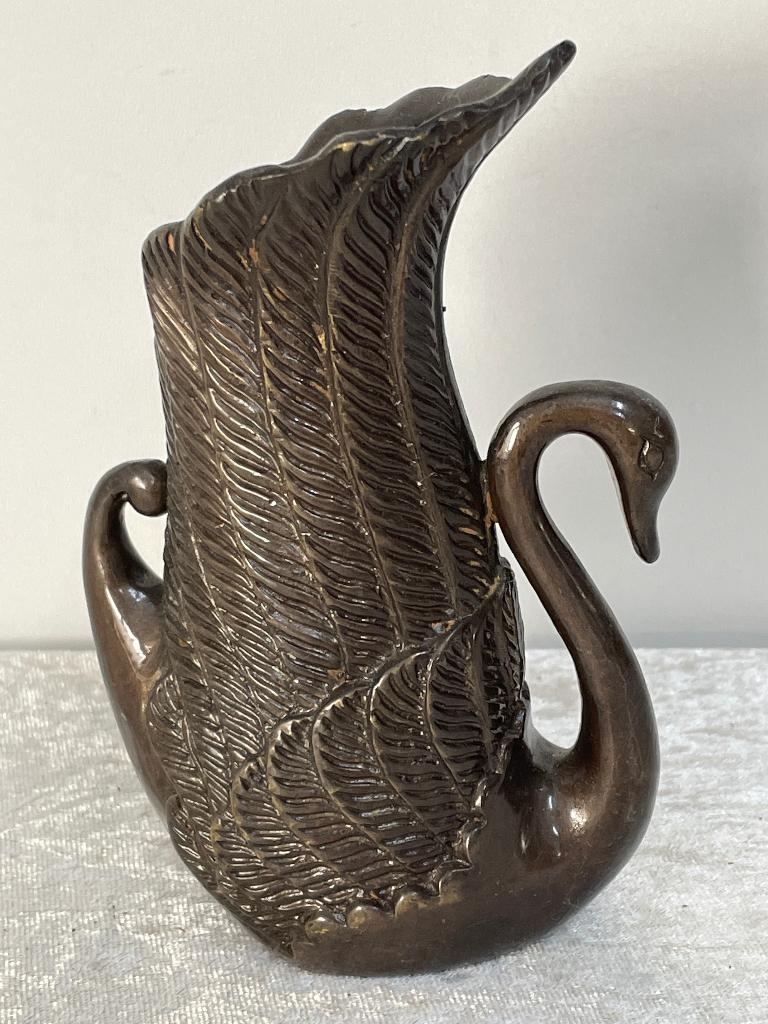 Decoratief Vaasje Zwaan, Ophalen of Verzenden