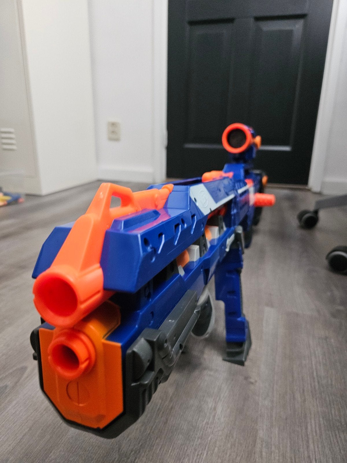 Nerf N-Strike Longshot CS-6 Blaster, Ophalen of Verzenden, Gebruikt, Jongen of Meisje