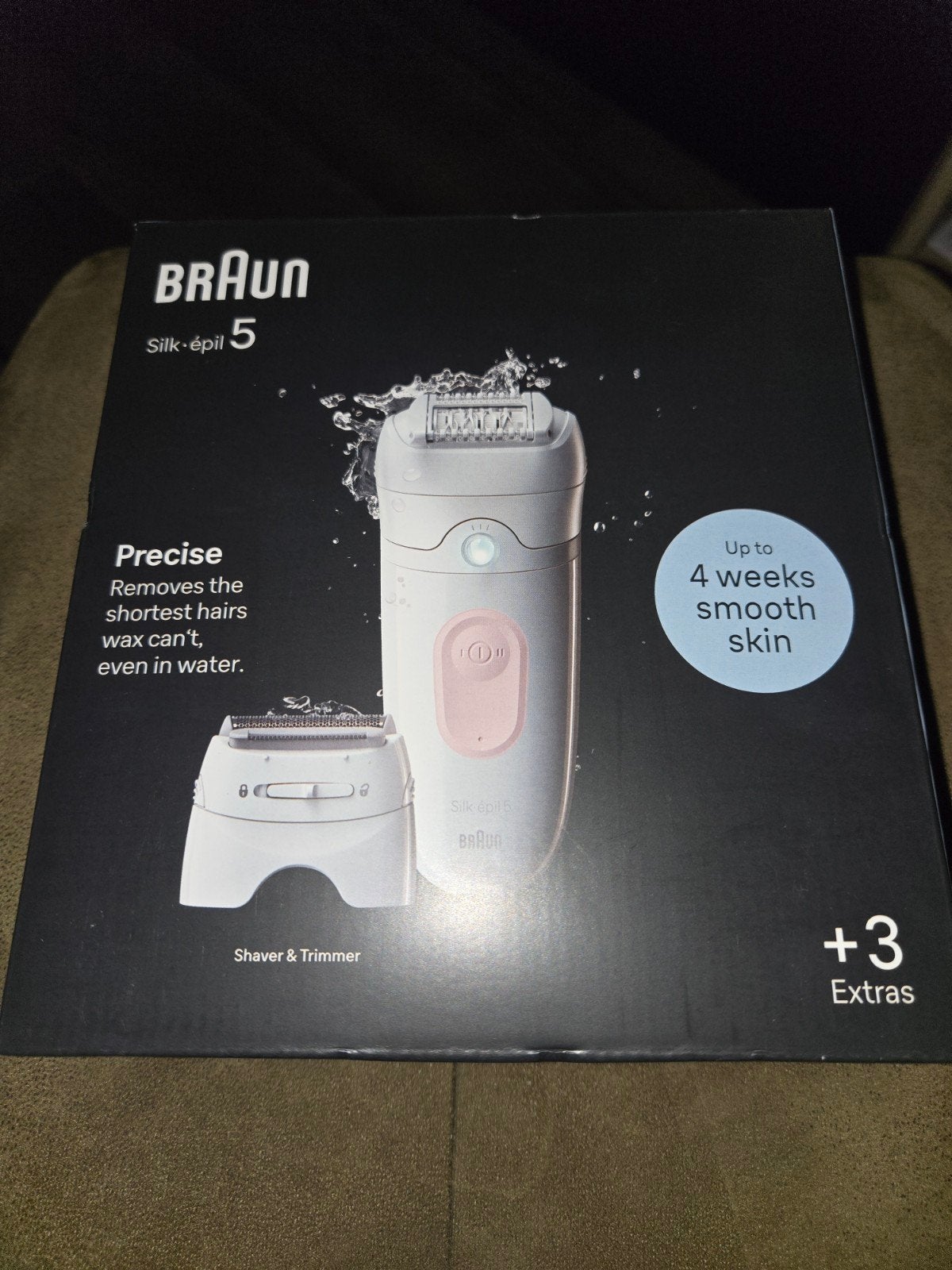 Braun Silk-épil 5, Ophalen, Scheren en Epileren
