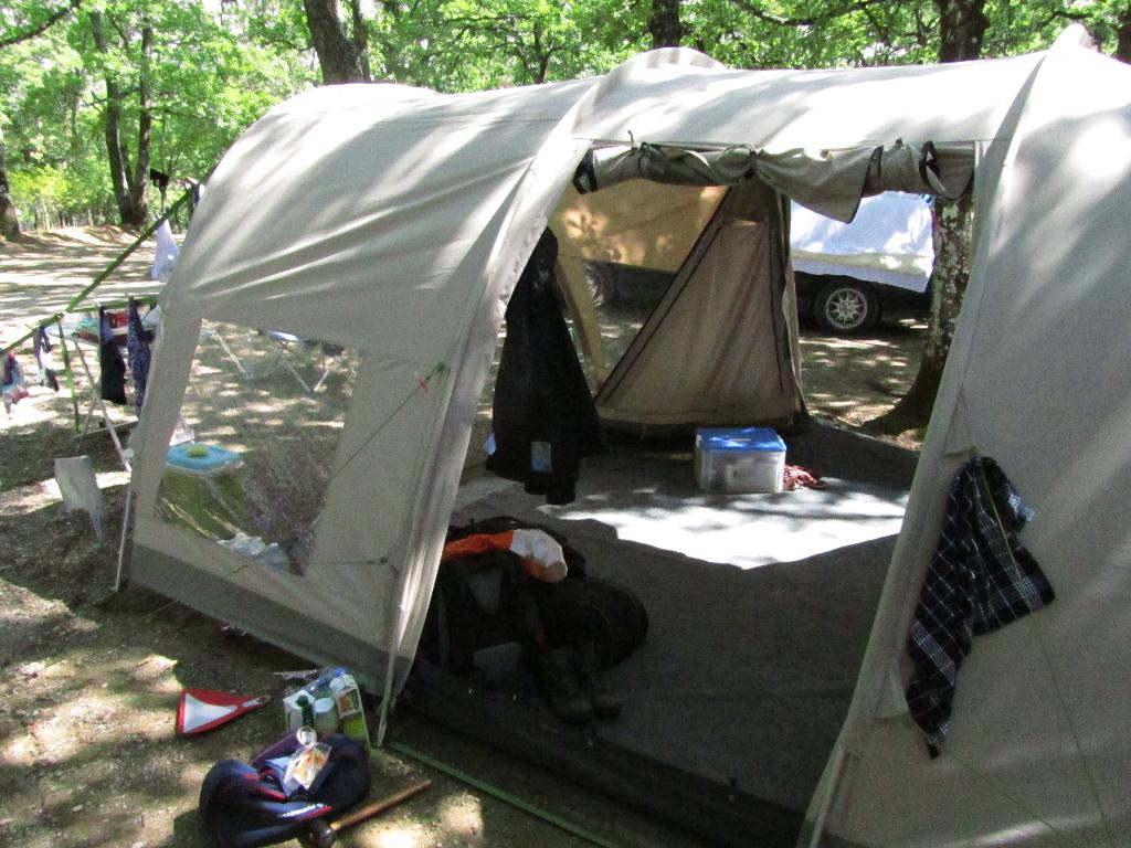 Tent Nomad Maconde IV Air, Caravans en Kamperen, Ophalen of Verzenden, Gebruikt, Tot en met 4