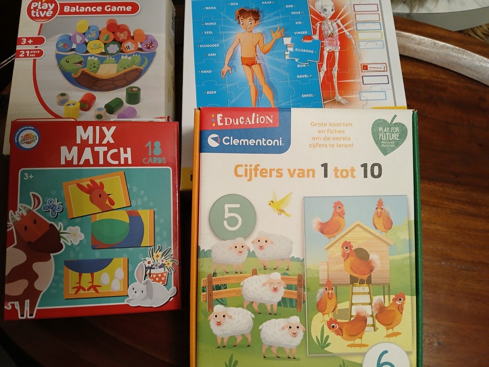 Vier leuke spellen. Als nieuw. Ook los te koop!!!, Ophalen, Zo goed als nieuw, Jongen of Meisje