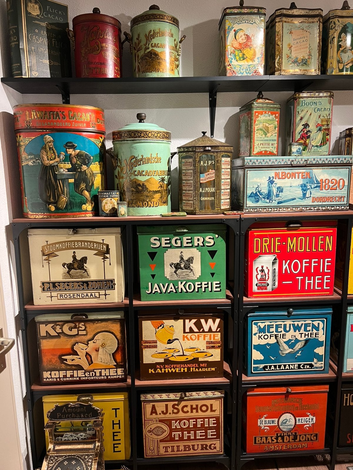 Top verzameling blikken te koop aangeboden, Ophalen of Verzenden, Zo goed als nieuw, Overige