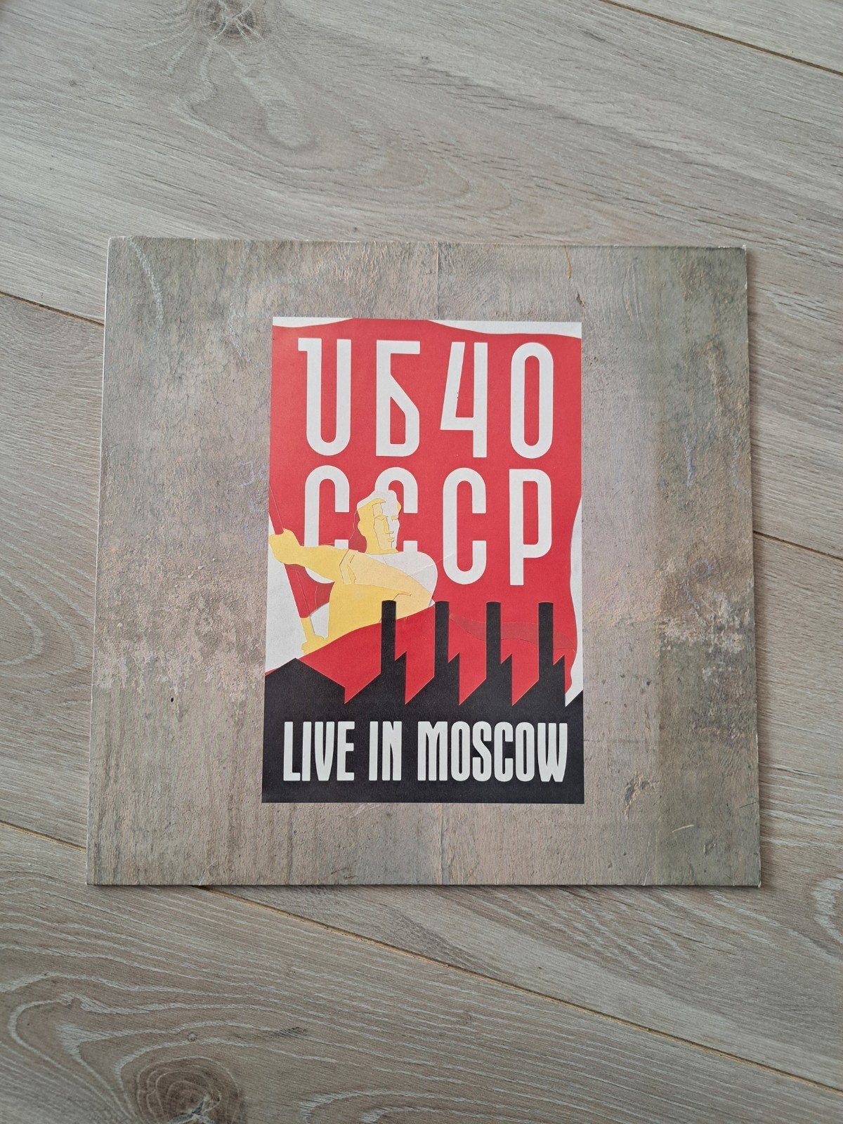 UB40 CCCP Live in Moscow LP - Pop/Reggae Vinyl, Ophalen, LP, Gebruikt, Pop