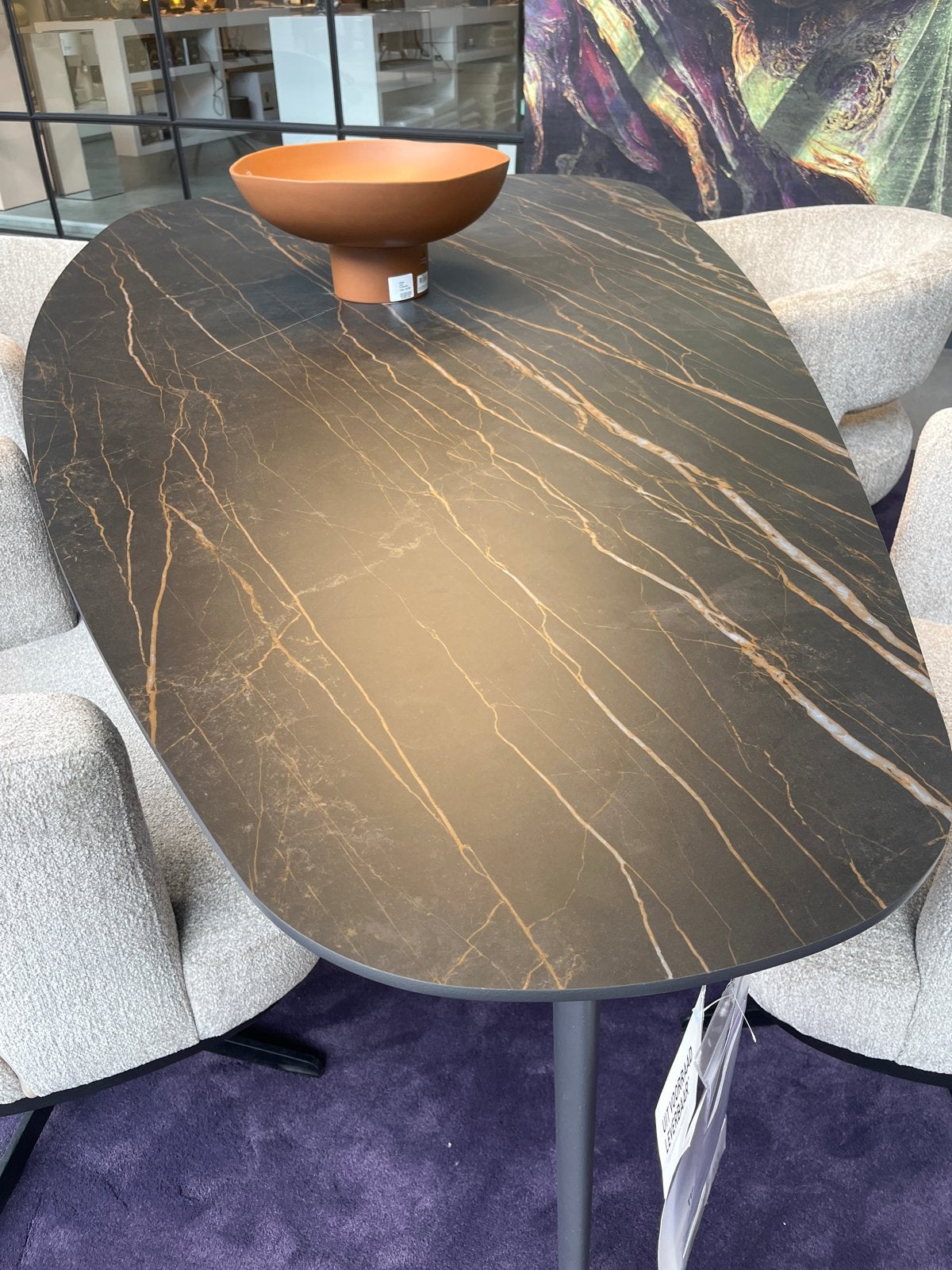Showroommodel Metaform Pebble eettafel - Piet Klerkx, Ophalen of Verzenden