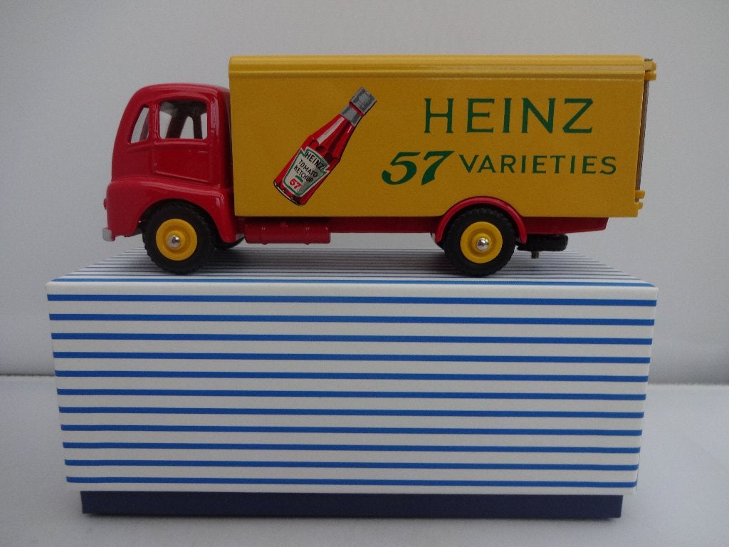 Guy Van "HEINZ" Geel/ Rood nr: 920 van Dinky Toys 1:48, Ophalen of Verzenden, Nieuw, Bus of Vrachtwagen, Dinky Toys