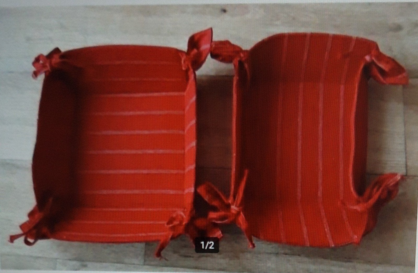 Mand 2 st  (Inklapbaar), Ophalen of Verzenden, Nieuw, Vierkant, Textiel