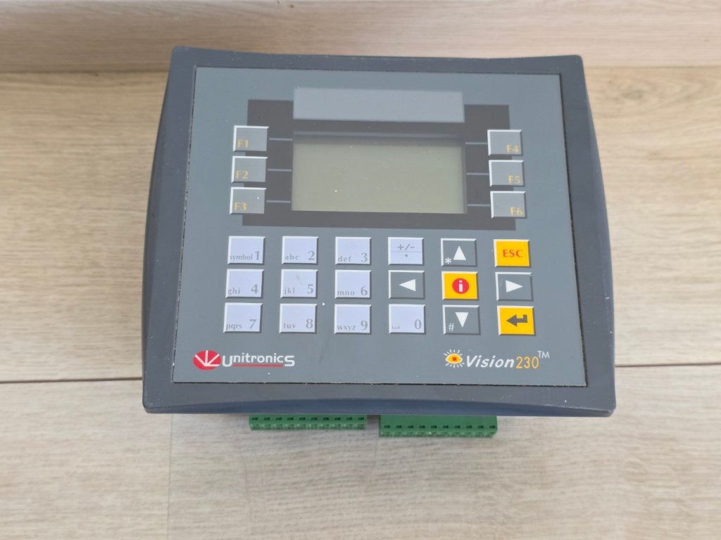 te koop:Unitronics Vision 230 PLC/HMI + Lauer LCA320.0, Ophalen of Verzenden, Gebruikt